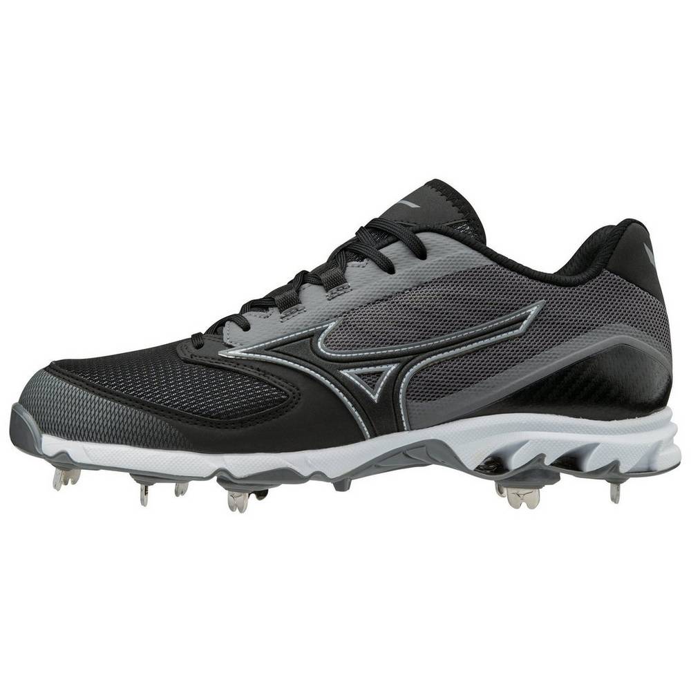 Tenis Baseball Mizuno 9-Spike Dominant 2 Baixo Metal - Homem - Cinzentas/Pretas - EATRI2438